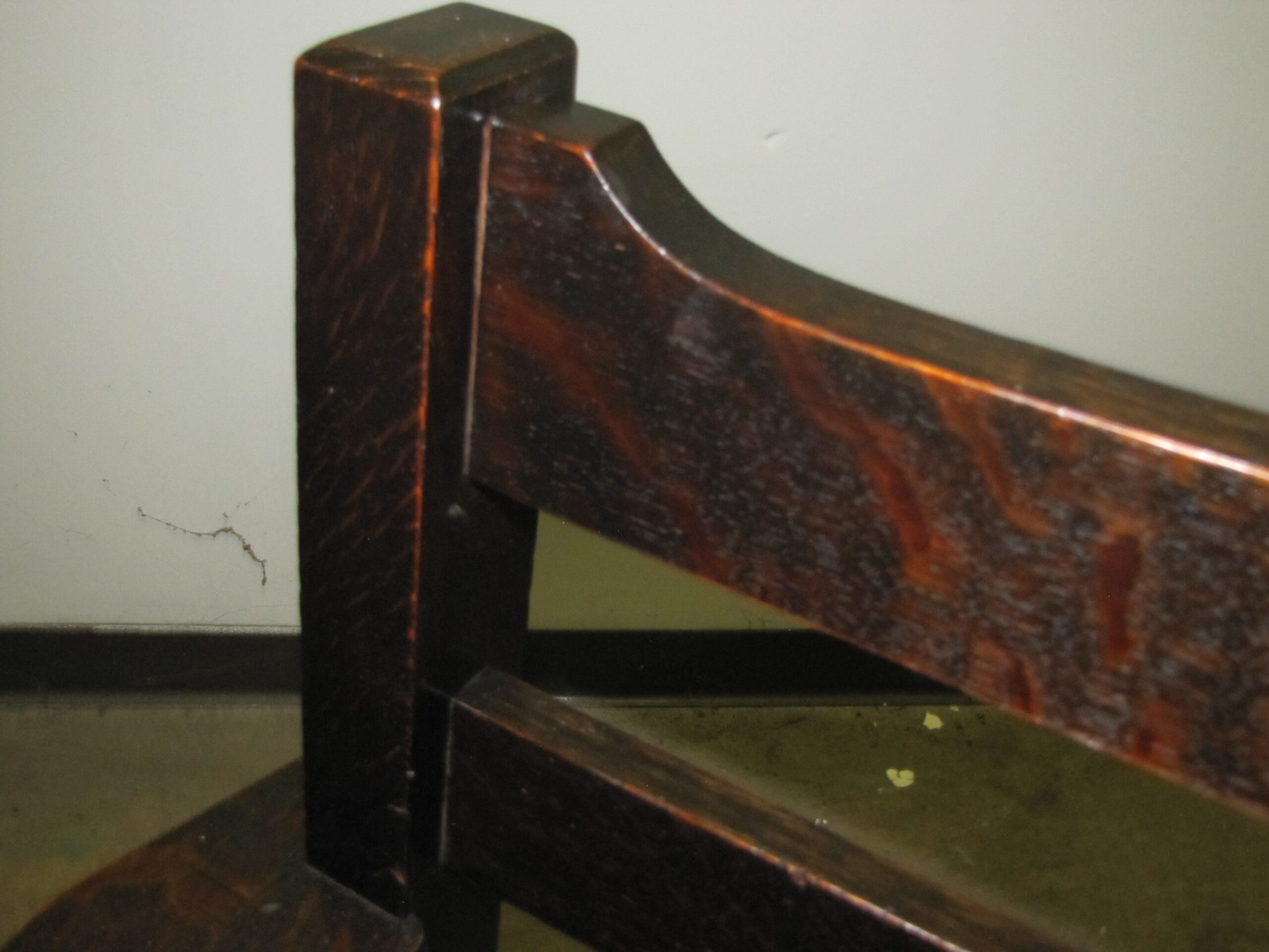 Antique Charles Limbert settle - w2724 - Image 10