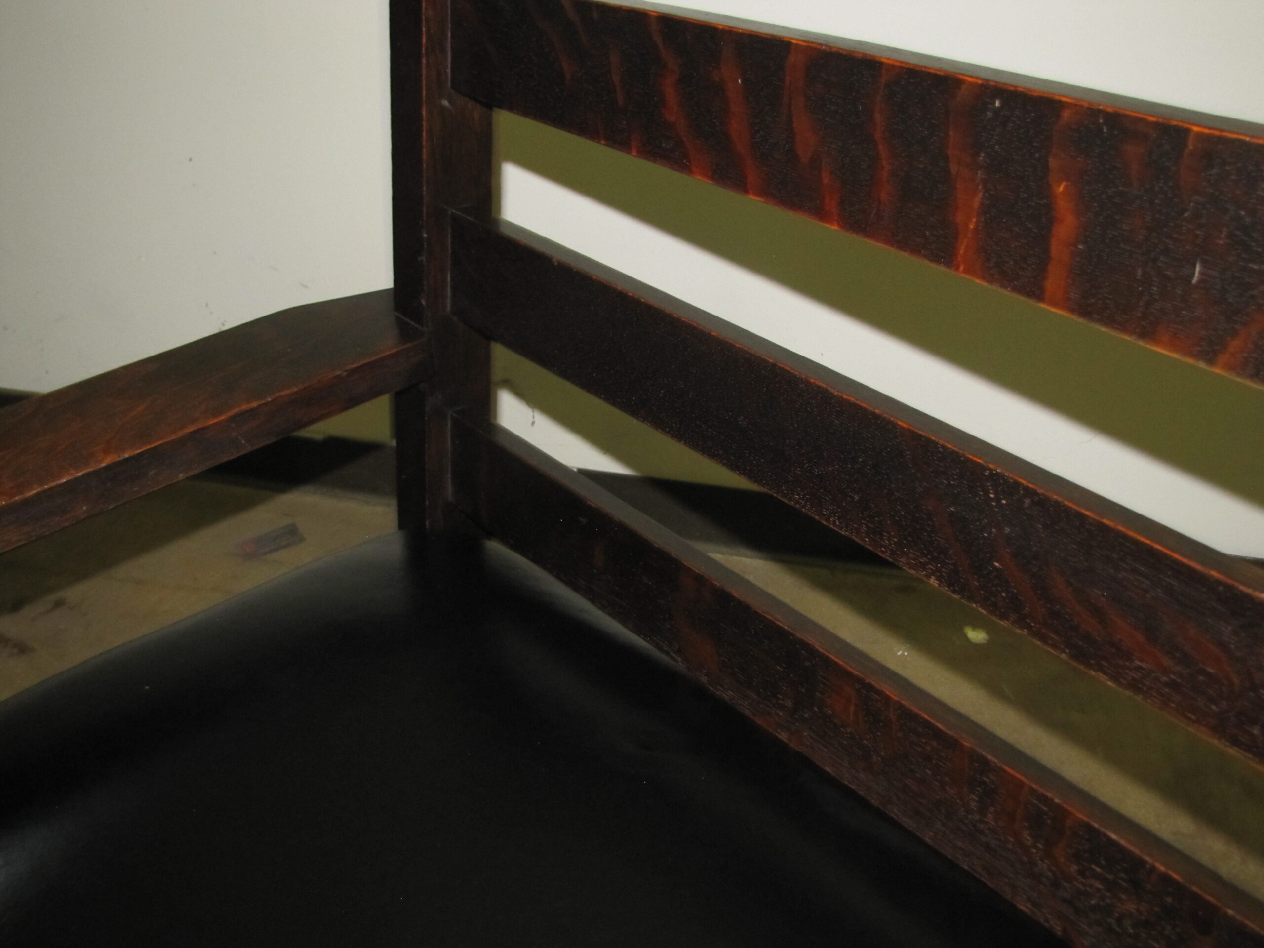 Antique Charles Limbert settle - w2724 - Image 11