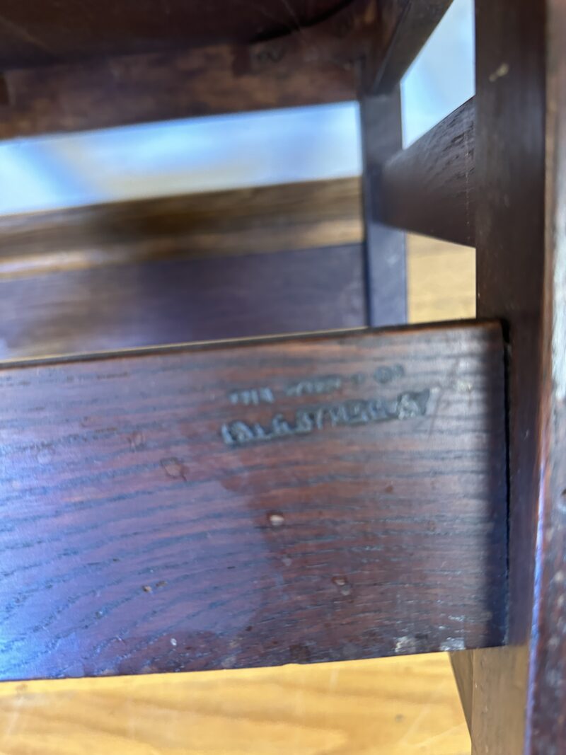 Set of 4 Antique L&JG STICKLEY dining room chairs - w8102 - Image 8
