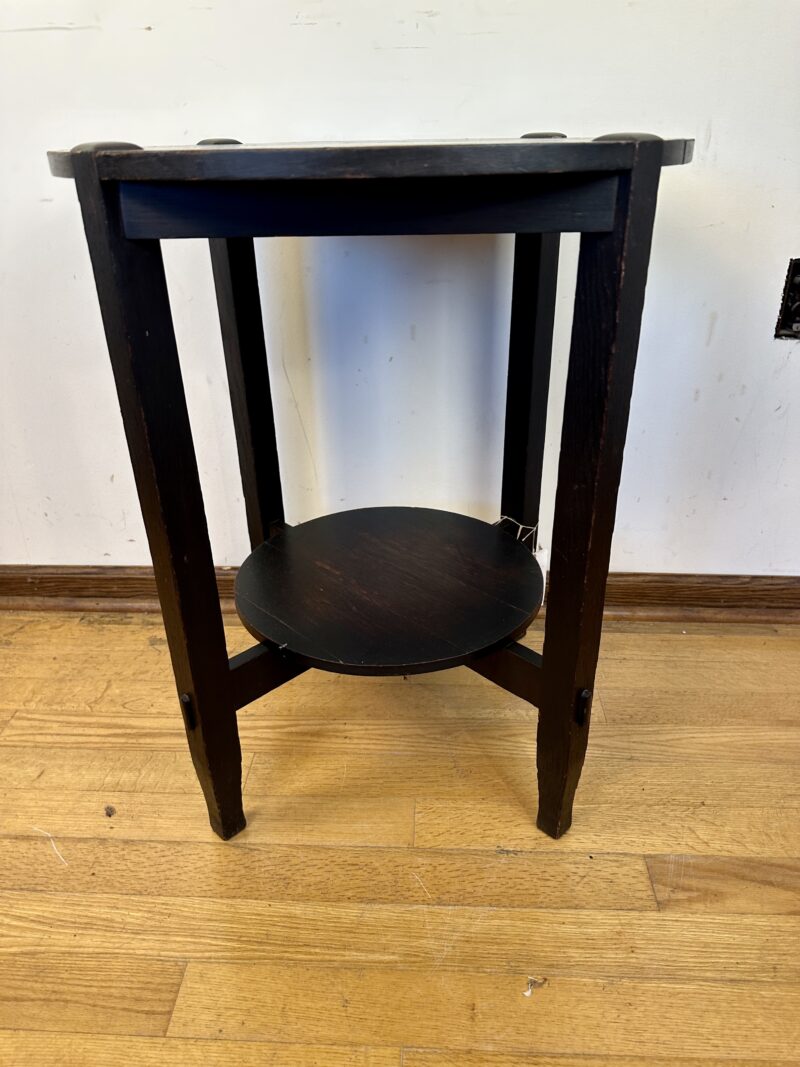 Antique STICKLEY BROS lamp/round table MODEL NO 137 - w2615 - Image 14