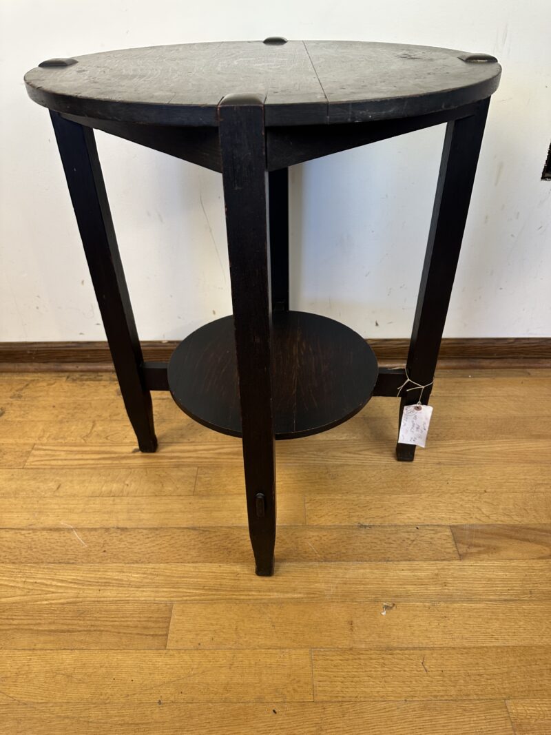 Antique STICKLEY BROS lamp/round table MODEL NO 137 - w2615 - Image 4