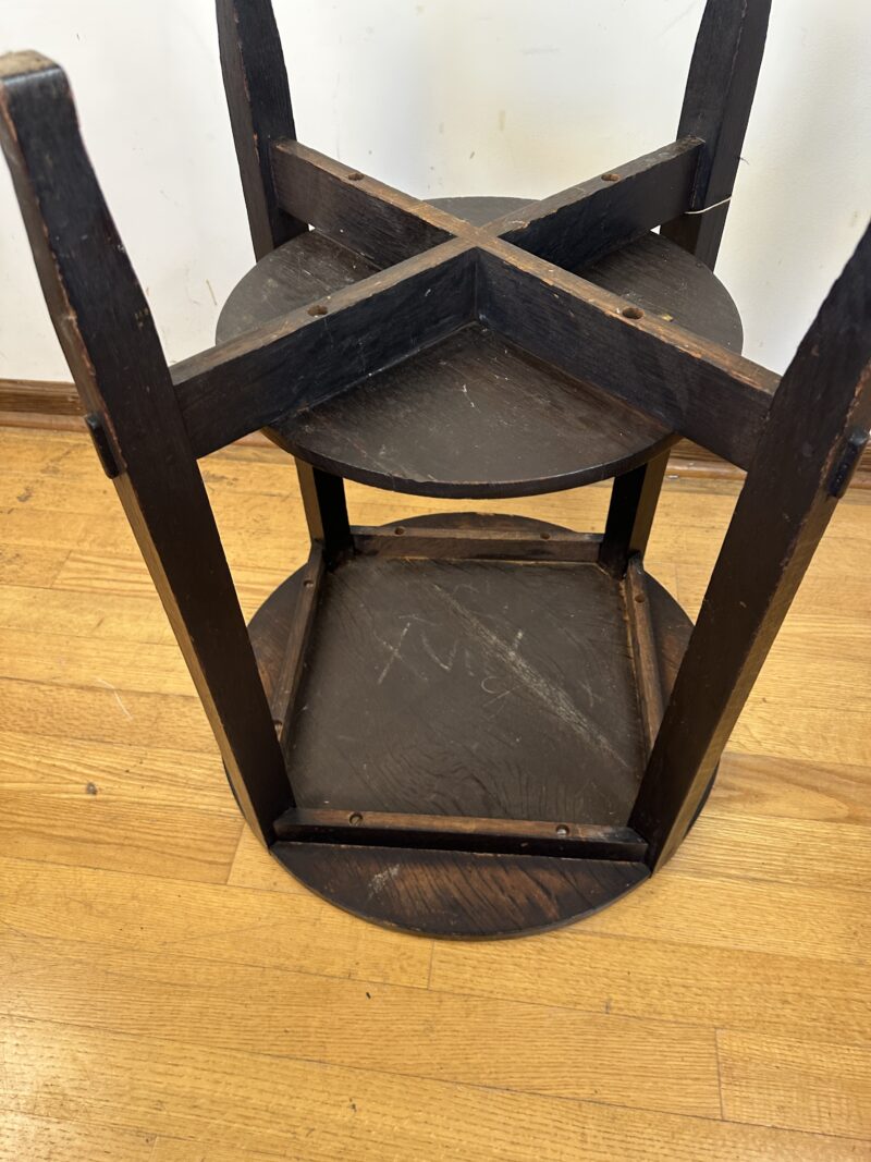 Antique STICKLEY BROS lamp/round table MODEL NO 137 - w2615 - Image 12