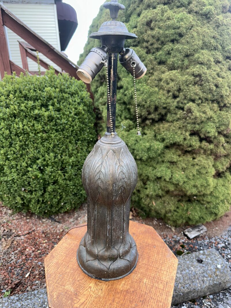 Fantastic Arts & Crafts Lamp Table Base - Stickley Era - W7843 - Image 4