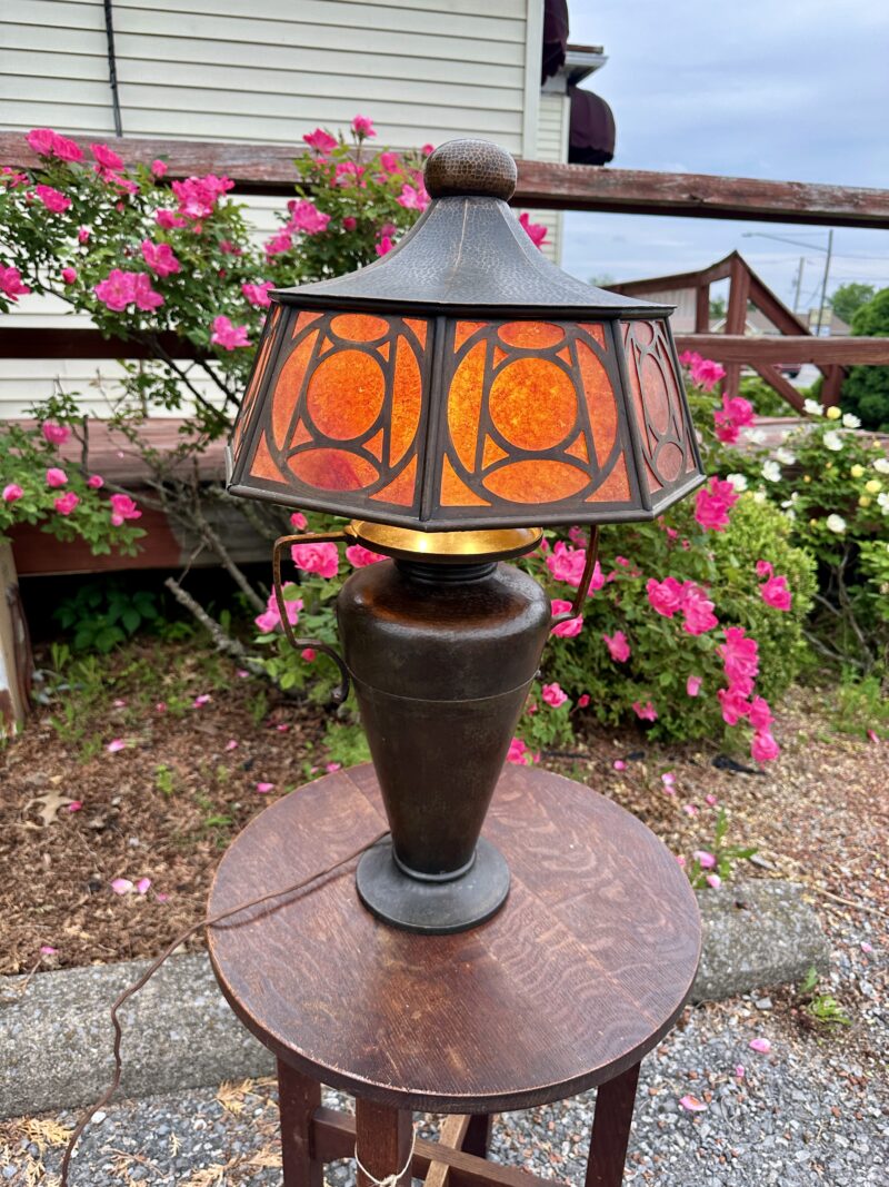 Superb rare Charles Limbert table lamp - w8107 - Image 15