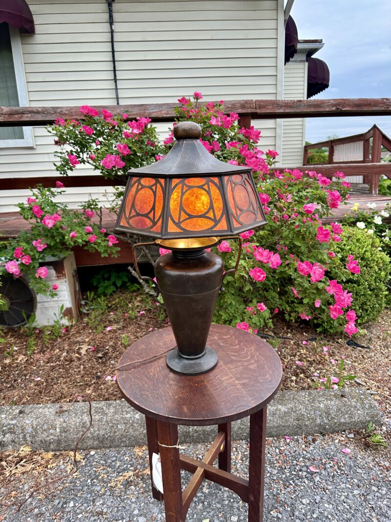 Superb rare Charles Limbert table lamp - w8107 - Image 18