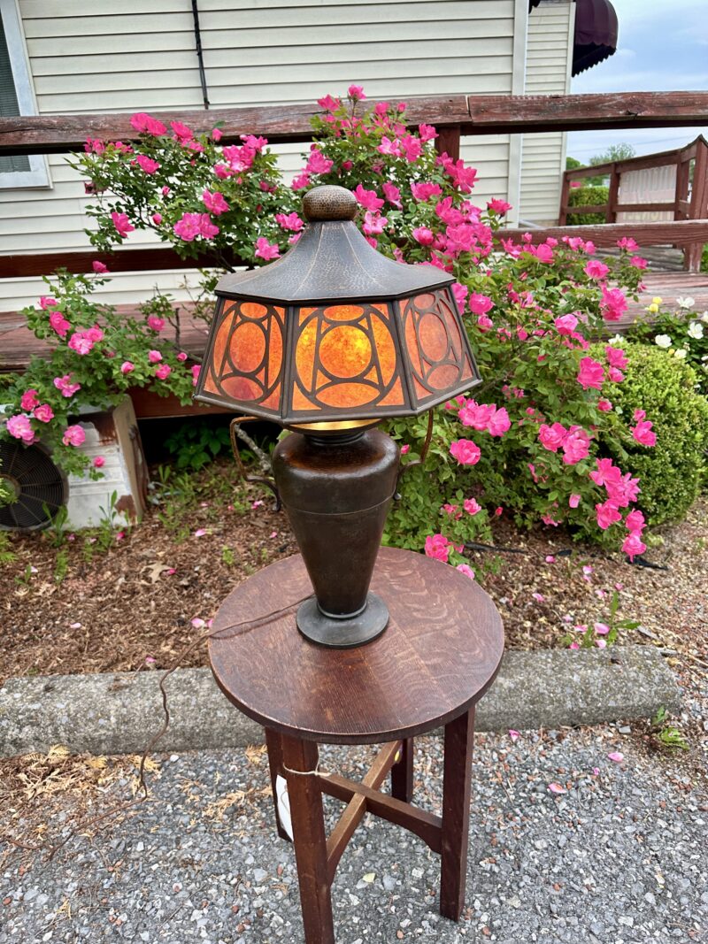 Superb rare Charles Limbert table lamp - w8107 - Image 19