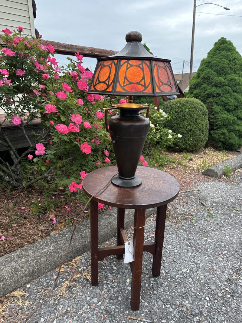 Superb rare Charles Limbert table lamp - w8107 - Image 22