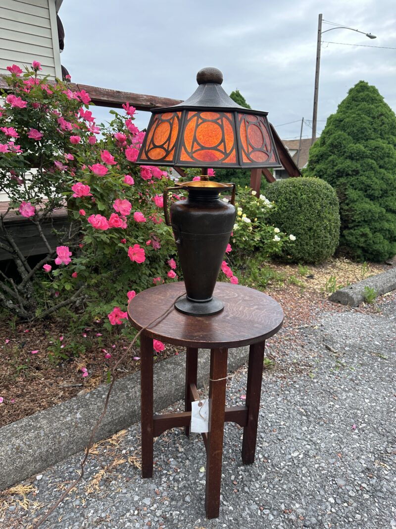 Superb rare Charles Limbert table lamp - w8107 - Image 23