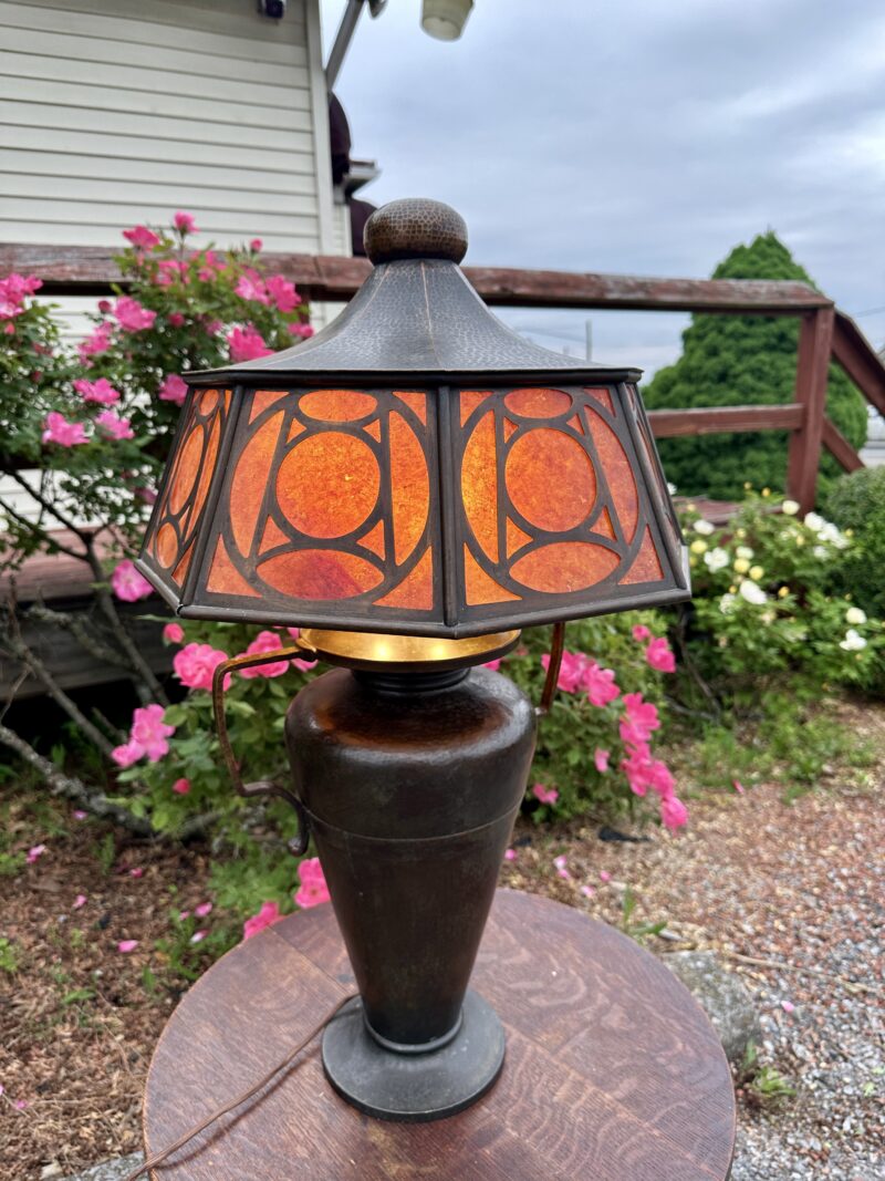 Superb rare Charles Limbert table lamp - w8107 - Image 27