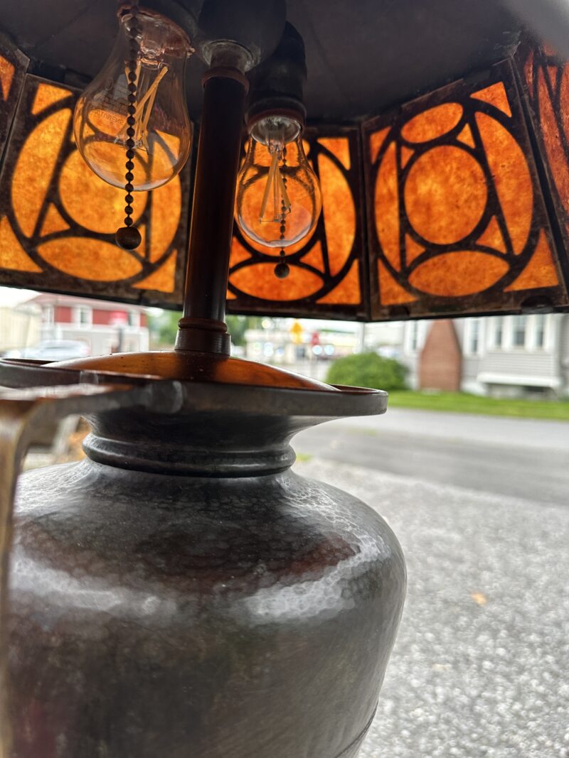Superb rare Charles Limbert table lamp - w8107 - Image 9