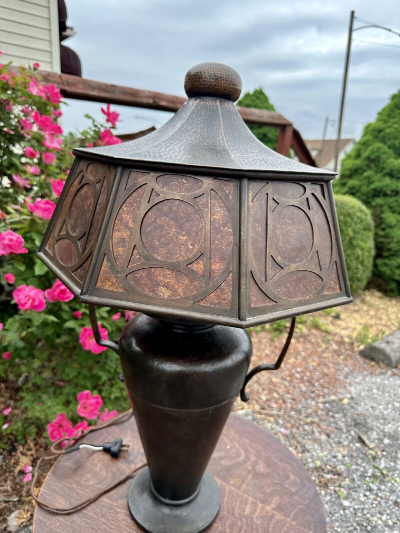 Superb rare Charles Limbert table lamp - w8107 - Image 14