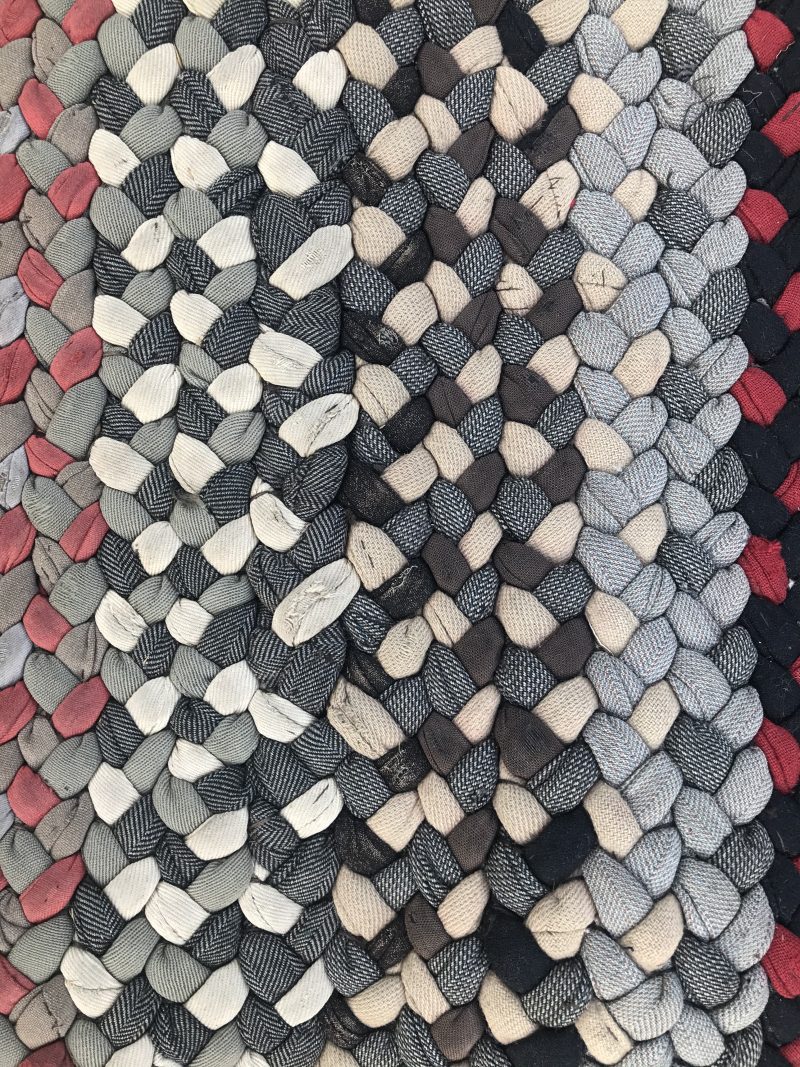 Vintage Braided Rug. RR3456 - Image 2