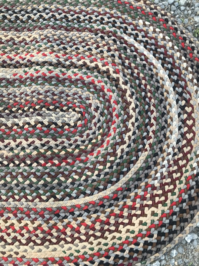 Vintage Braided Rug. RR3568 - Image 2
