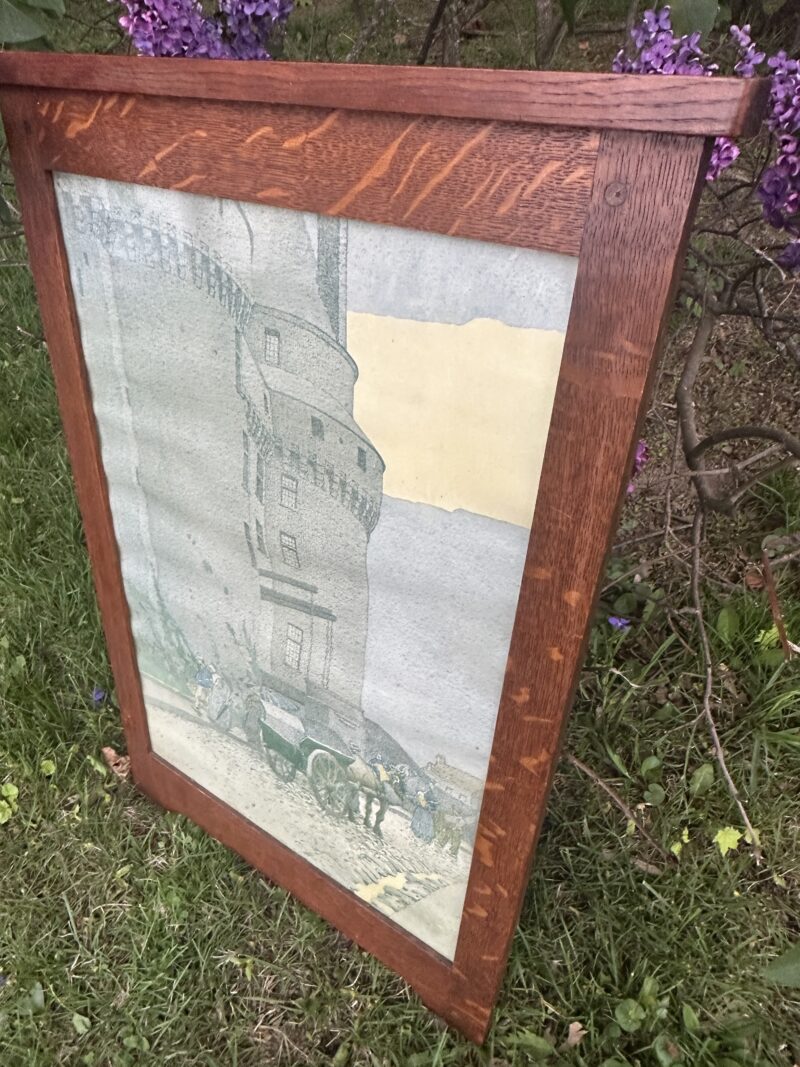 Rare Antique L&JG Stickley Picture Frame - W7291 - Image 16
