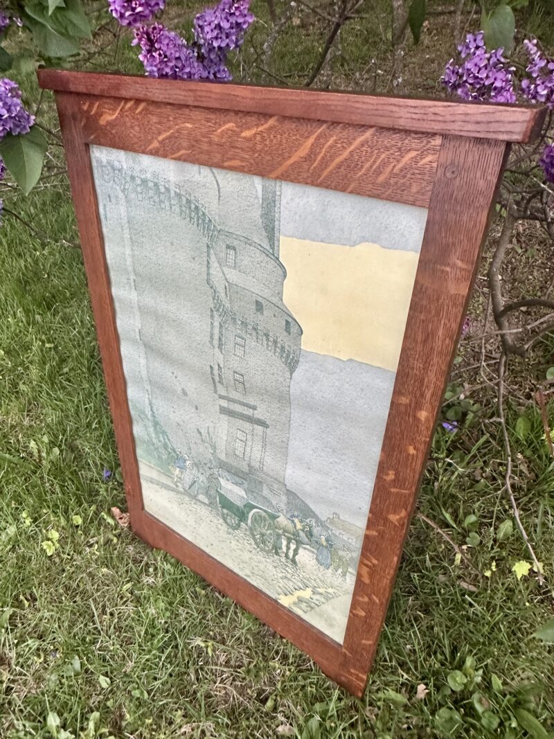Rare Antique L&JG Stickley Picture Frame - W7291