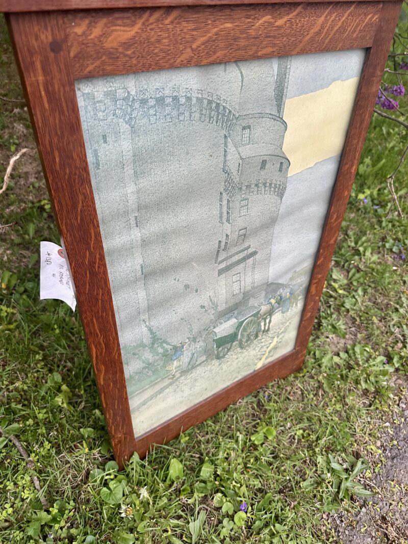 Rare Antique L&JG Stickley Picture Frame - W7291 - Image 7