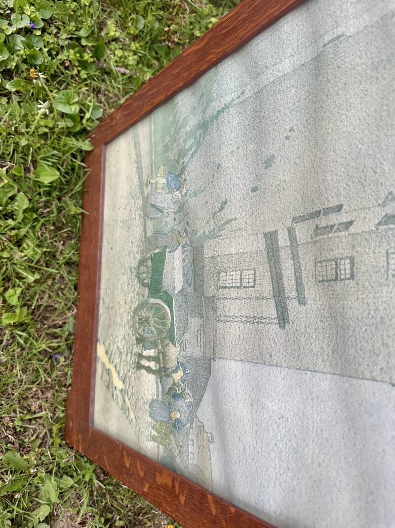Rare Antique L&JG Stickley Picture Frame - W7291 - Image 4