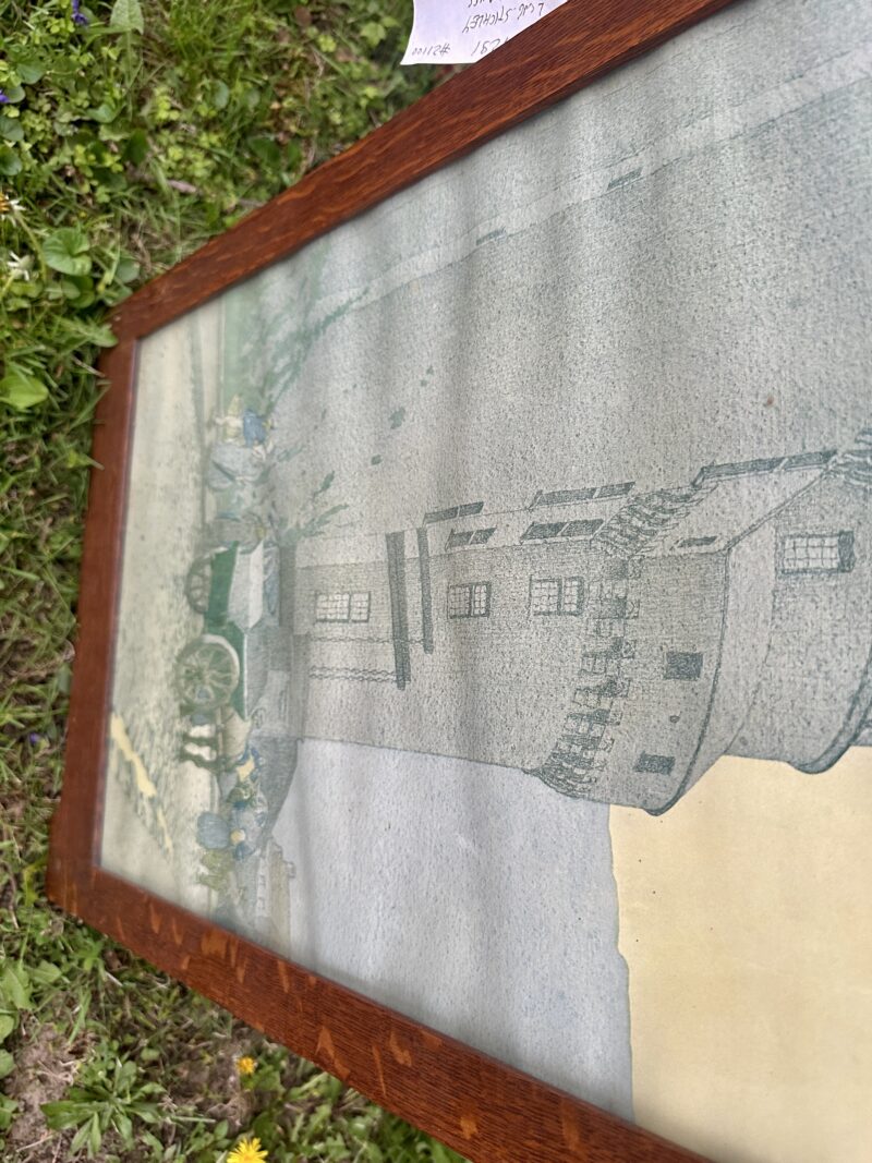 Rare Antique L&JG Stickley Picture Frame - W7291 - Image 3