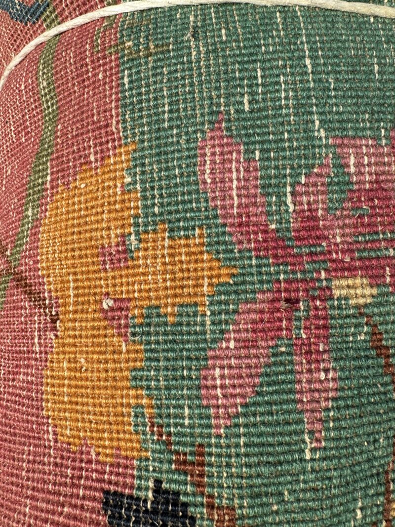 Superb Antique Deco Chinese Rug, Dark Fuschia and Fern Green - RR4671 - Image 13