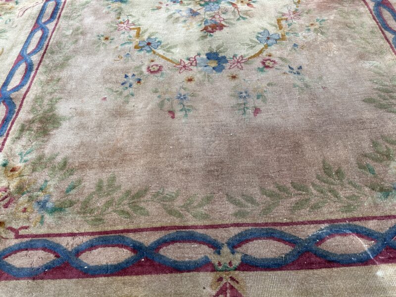 Antique Art Deco Chinese Rug RR3539 - Image 4