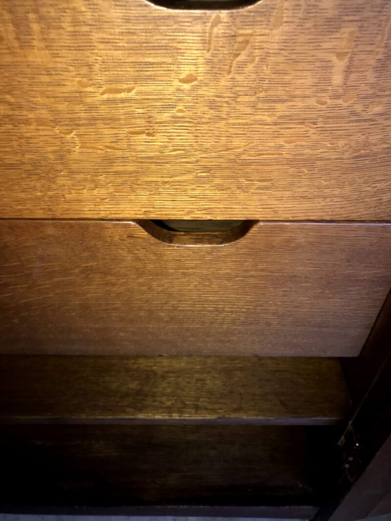 Antique Gustav Stickley Two-Door Wardrobe - Image 3