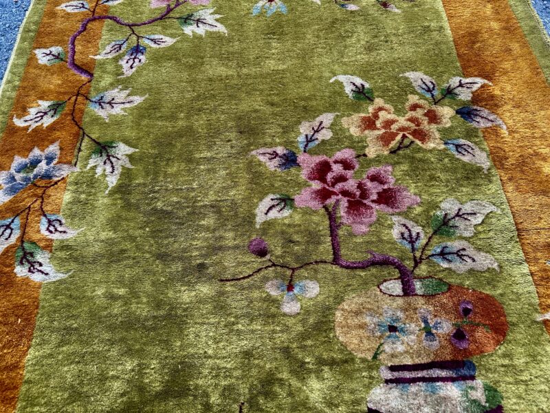 Chinese Rug with Olive and Warm tones - RR4200 - Image 19