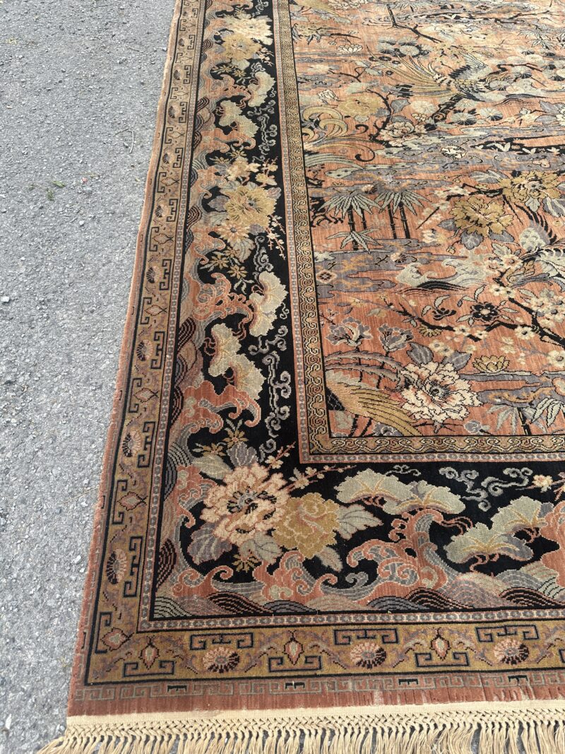Good Antique Anglo-Persian "Bird of Paradise" Rug - RR5307 - Image 2