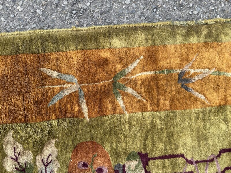 Chinese Rug with Olive and Warm tones - RR4200 - Image 14