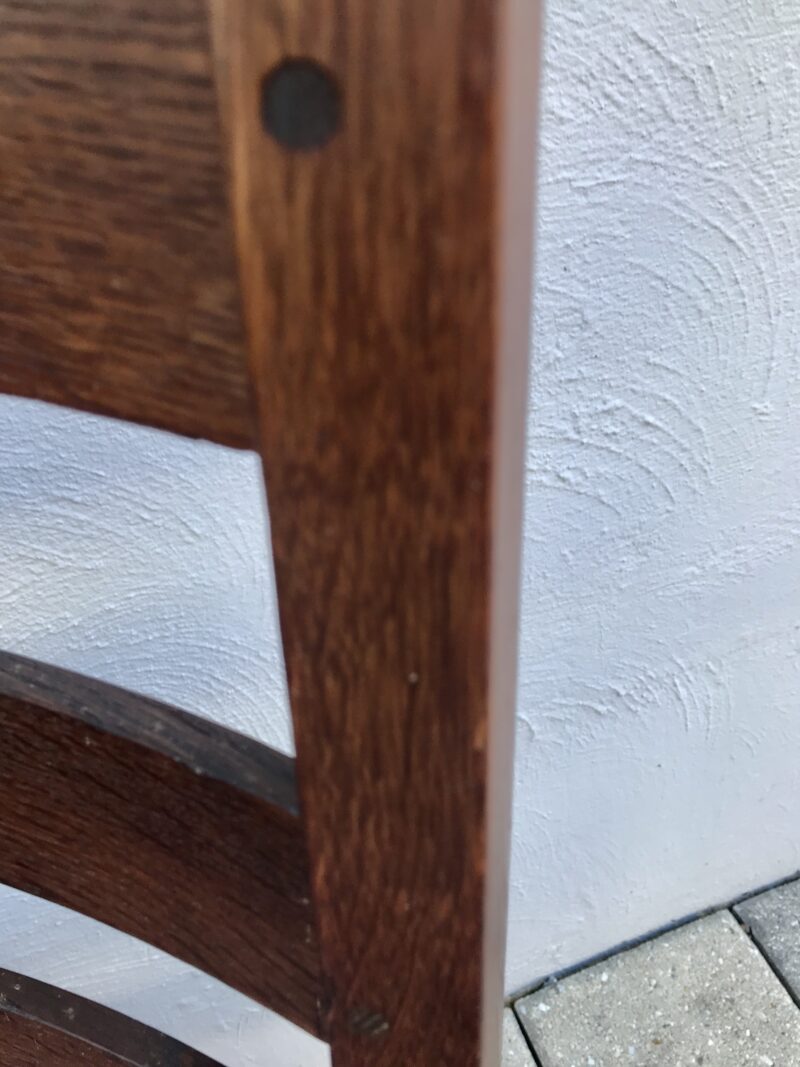 Set of Four (4) Gustav Stickley Dining Chairs - Image 9
