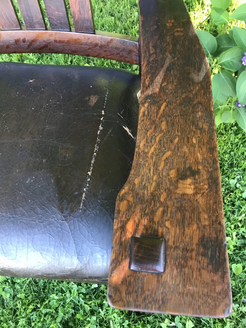 Rare Early L&JG Stickley Armchair - Image 6