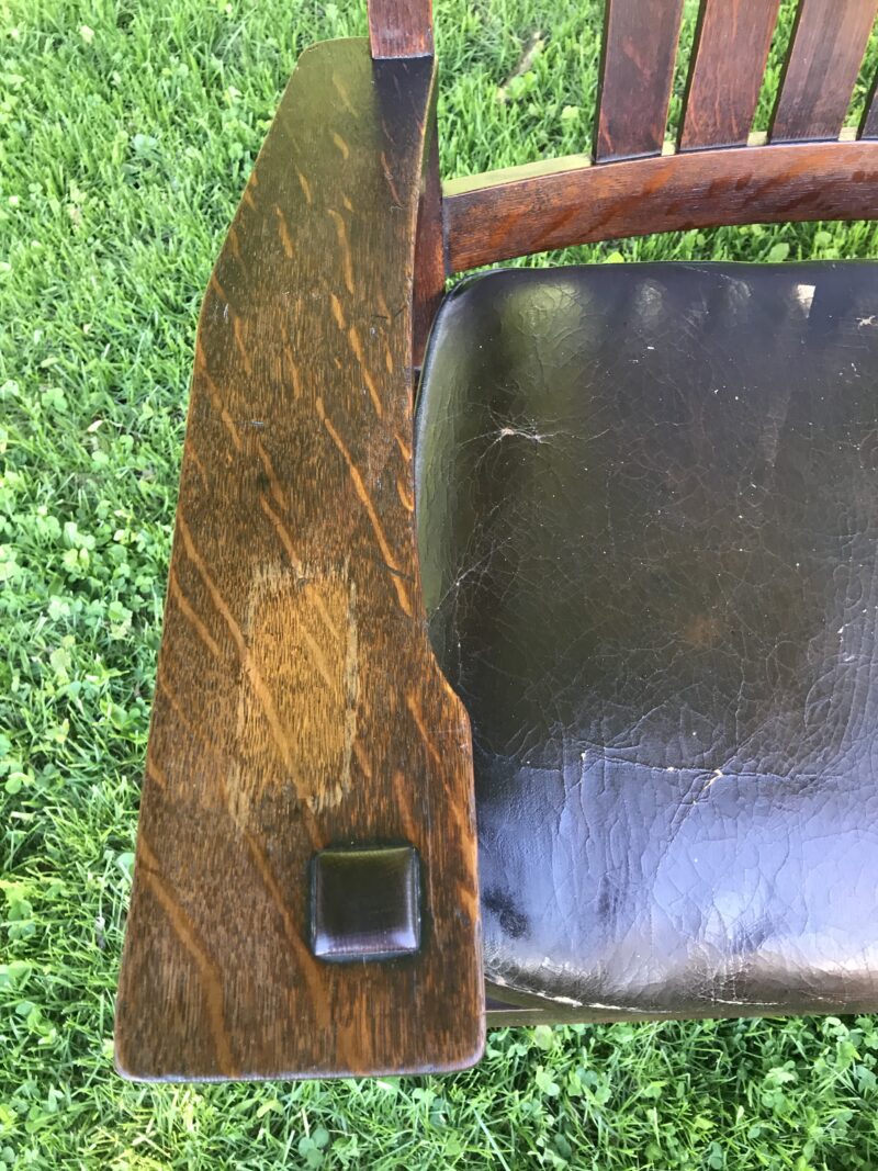 Rare Early L&JG Stickley Armchair - Image 5
