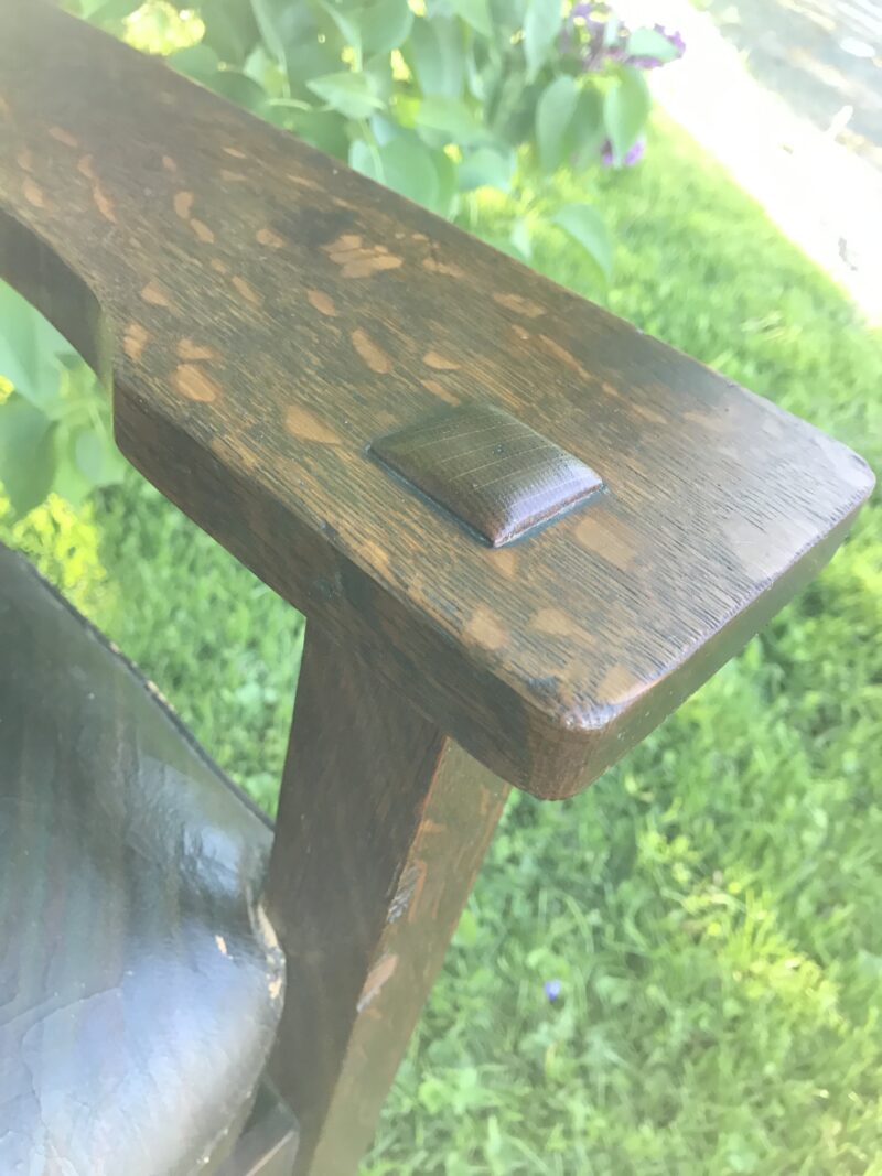 Rare Early L&JG Stickley Armchair - Image 12