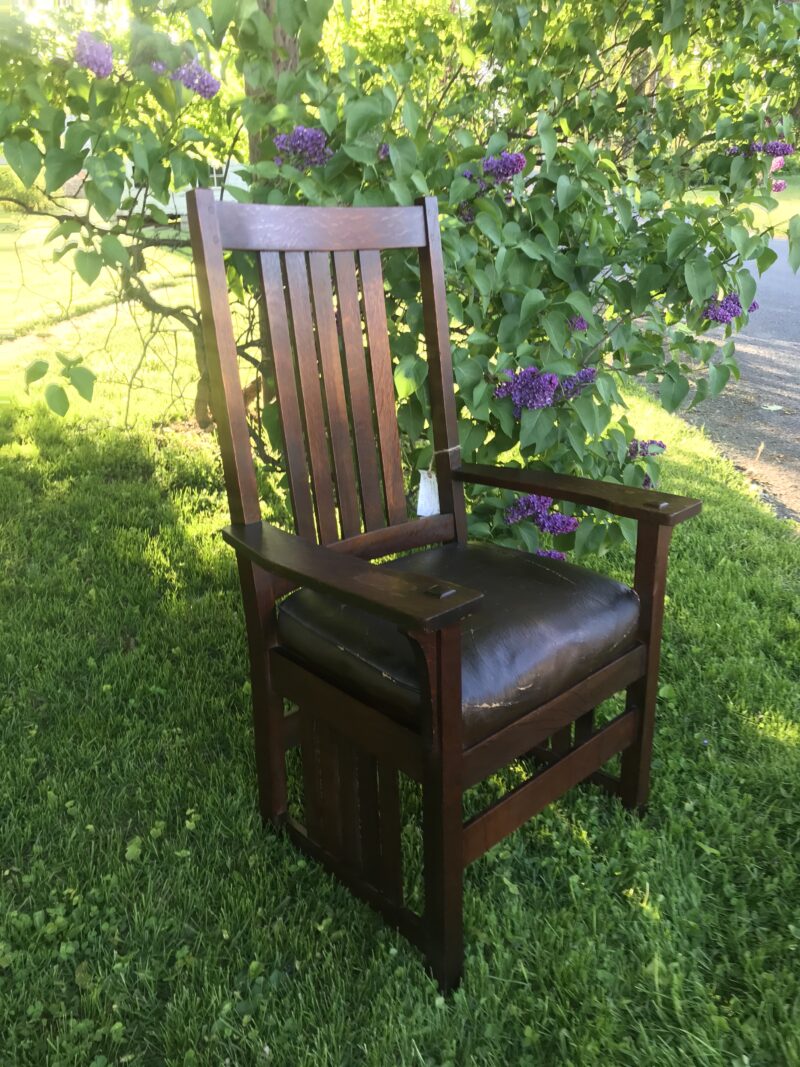 Rare Early L&JG Stickley Armchair - Image 14