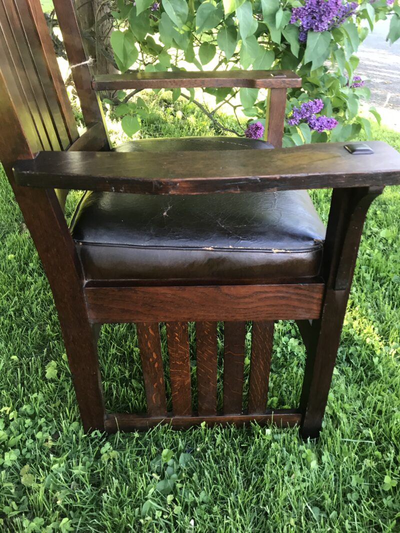 Rare Early L&JG Stickley Armchair - Image 15