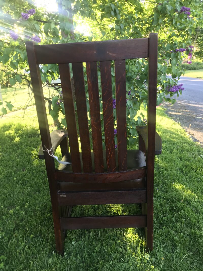 Rare Early L&JG Stickley Armchair - Image 18
