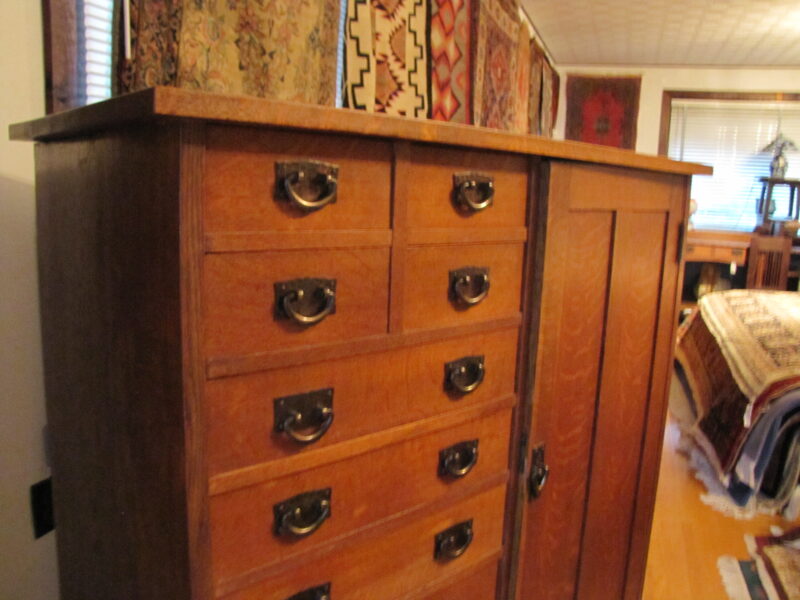GUSTAV STICKLEY special order wardrobe chest of drawers - RR1875 - Image 2