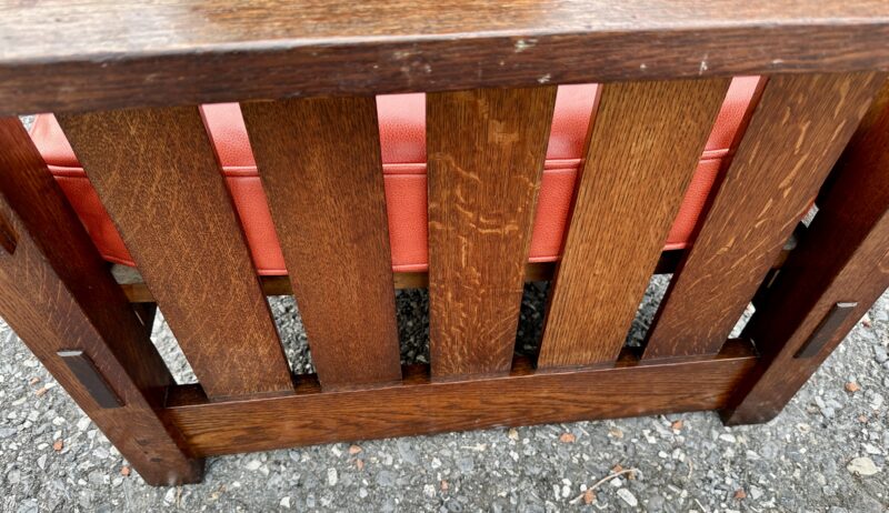 Antique GUSTAV STICKLEY Morris chair - w8086 - Image 7