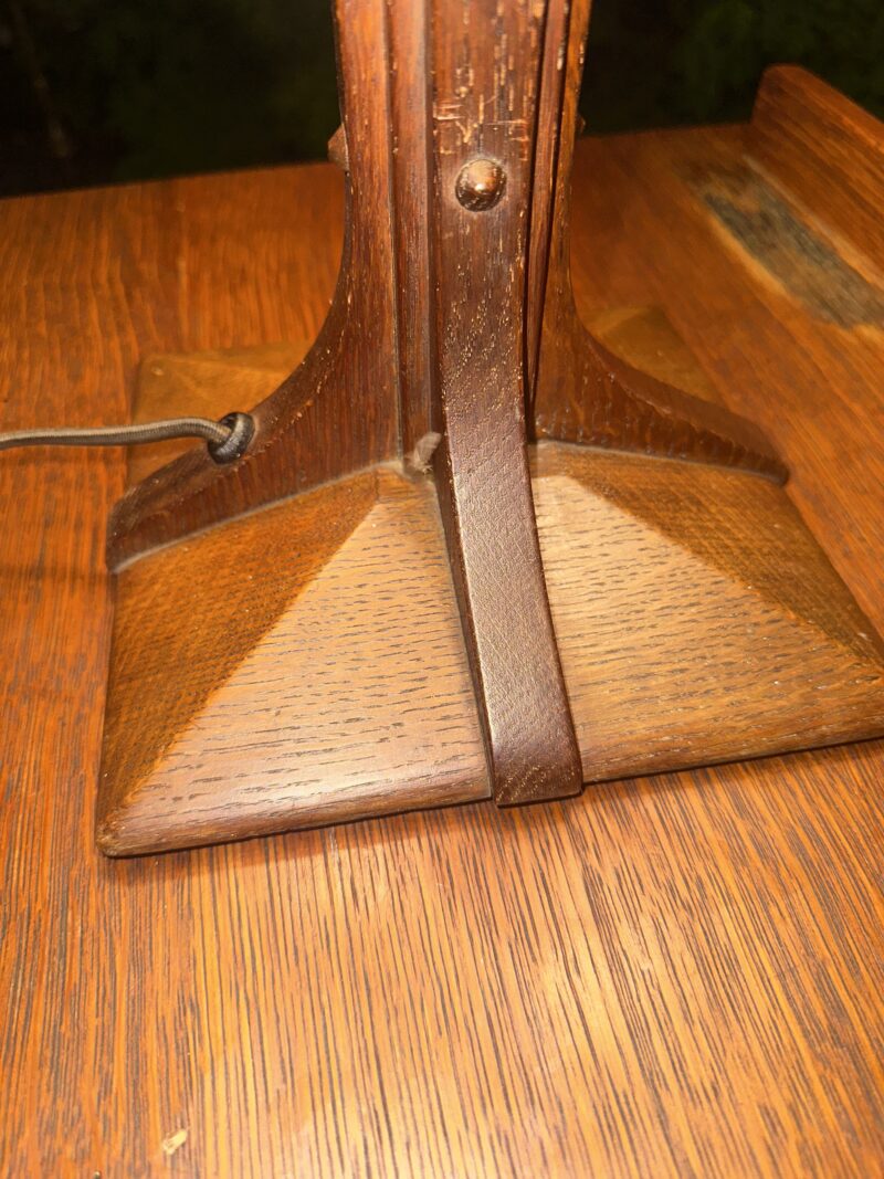 Antique Gustav Stickley Table Lamp - W7887 - Image 8