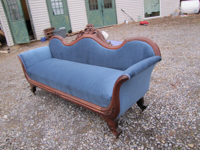 Antique Victorian sofa - Image 6