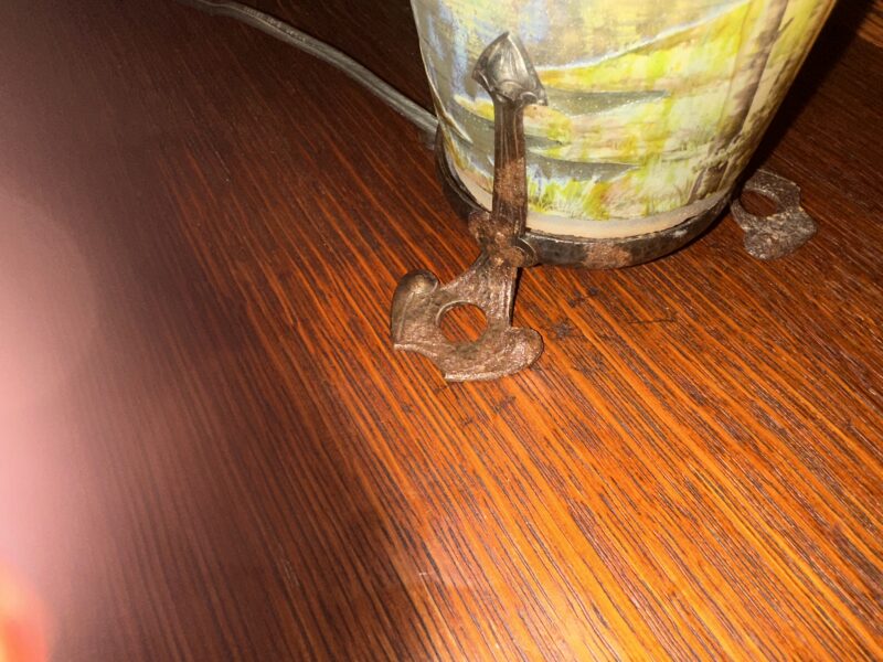 Antique French Table Lamp - Image 7