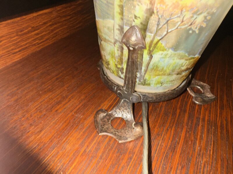 Antique French Table Lamp - Image 6