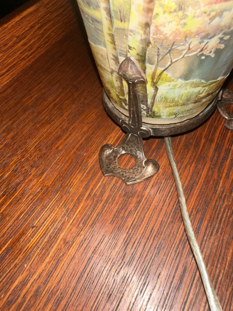 Antique French Table Lamp - Image 4