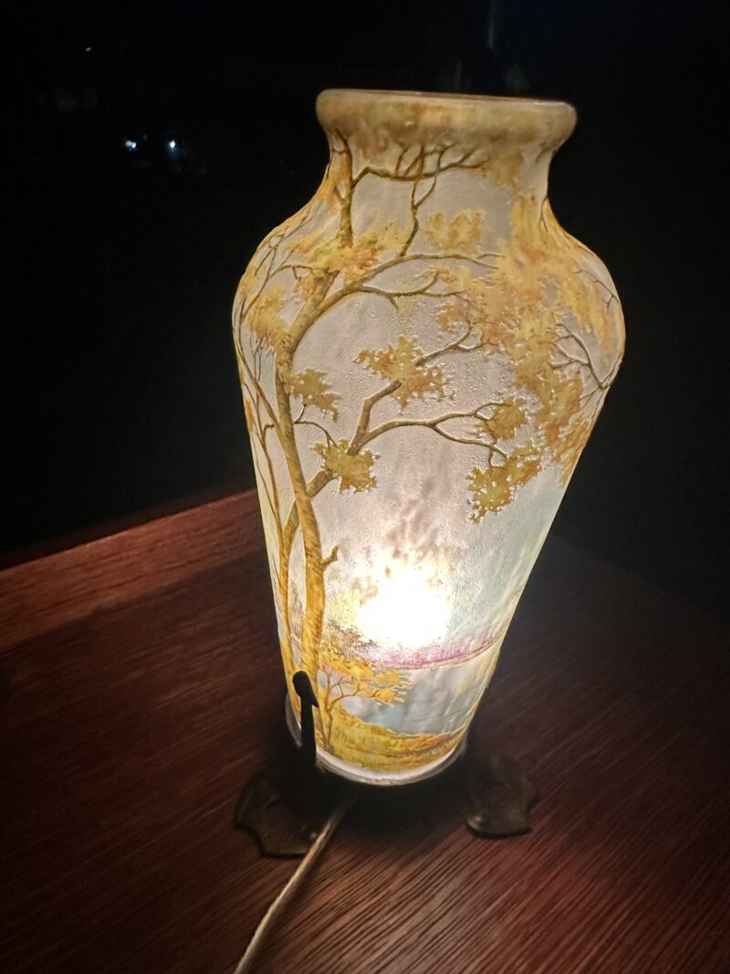 Antique French Table Lamp - Image 8