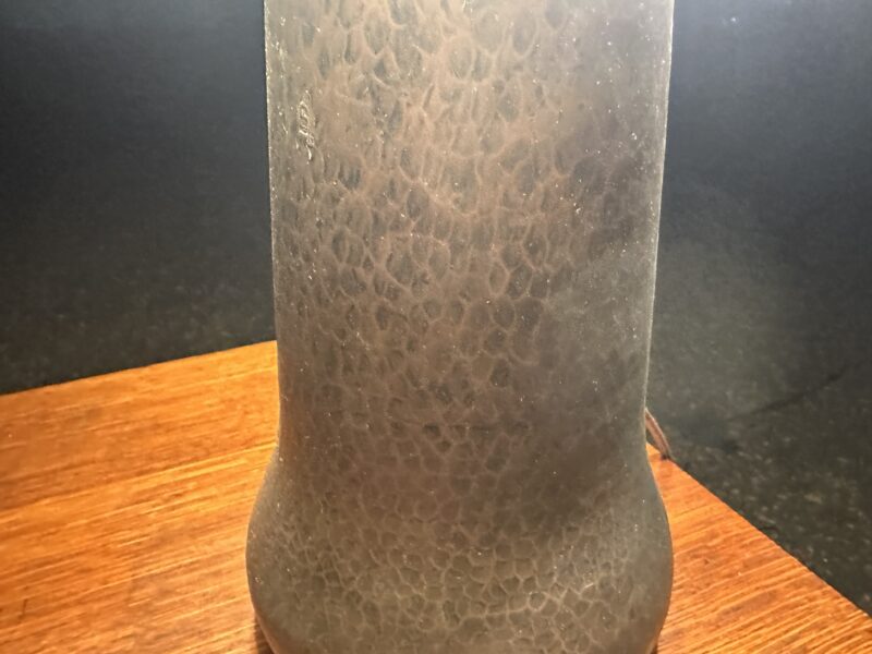 Gustav Stickley Hand-Hammered Copper Base Table Lamp - W7996 - Image 8