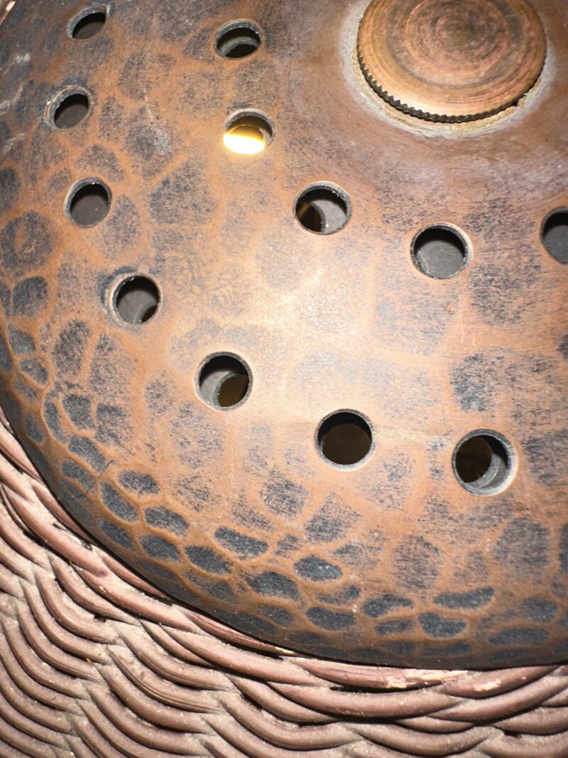 Gustav Stickley Hand-Hammered Copper Base Table Lamp - W7996 - Image 2