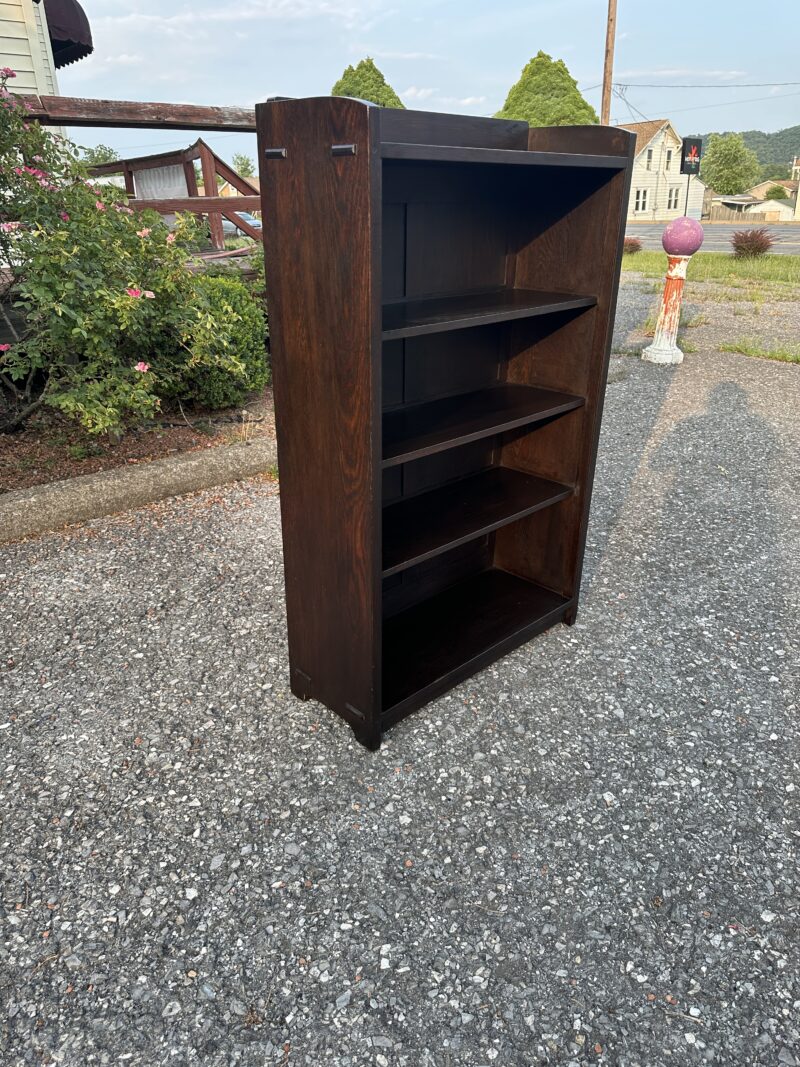 Antique GUSTAV STICKLEY open bookcase - w7980 - Image 3