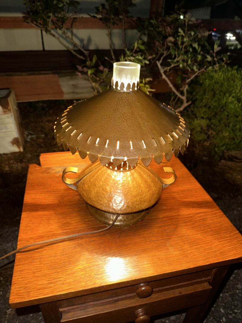 Antique Arts & Crafts Table Lamp