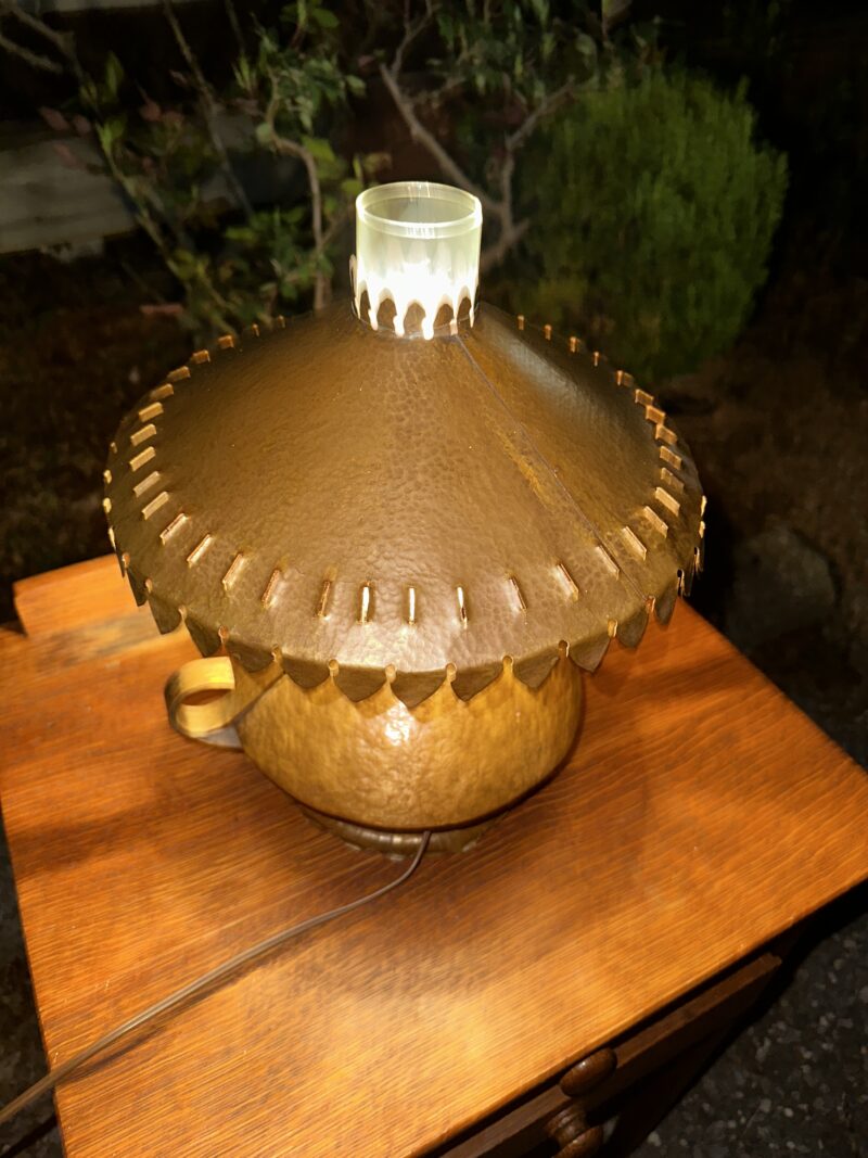 Antique Arts & Crafts Table Lamp - Image 6