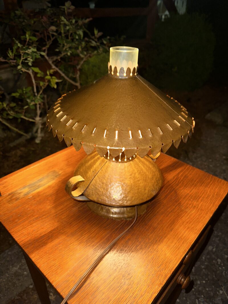 Antique Arts & Crafts Table Lamp - Image 5