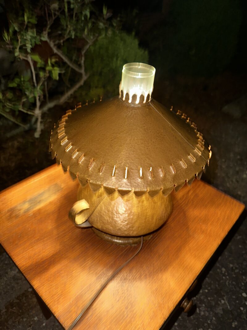Antique Arts & Crafts Table Lamp - Image 4